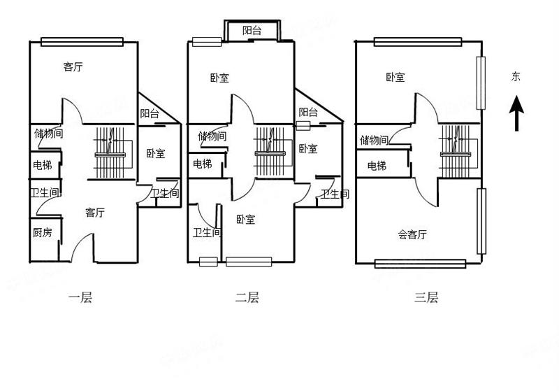 皇庭玺园【800万多 买大梅沙临湖别墅 上下3层实用500】深圳二手房