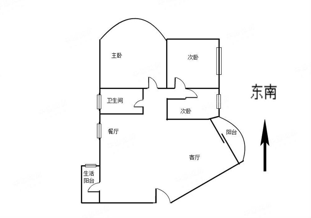 高科利花园大厦-户型图