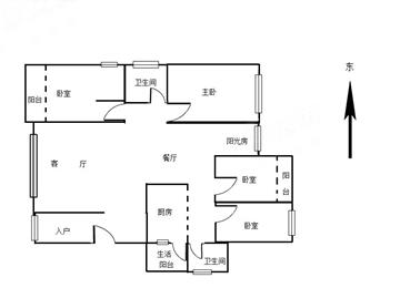 法式园林社区环境好 双阳台户型方正实用-香格名苑二手房-深圳中原