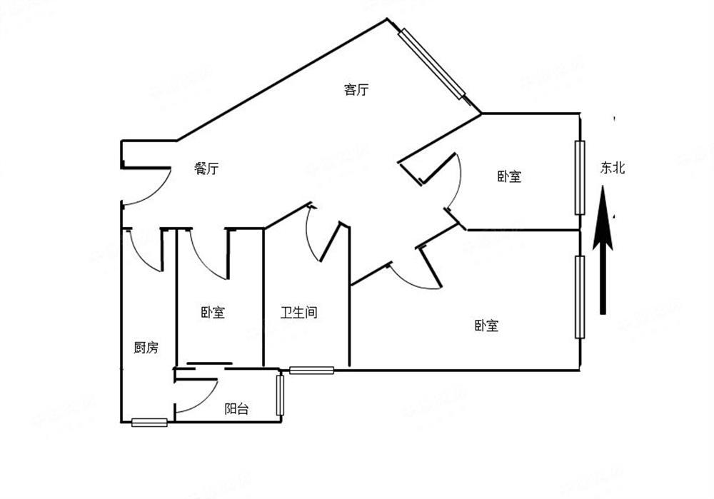 深圳共和世家户型图图片