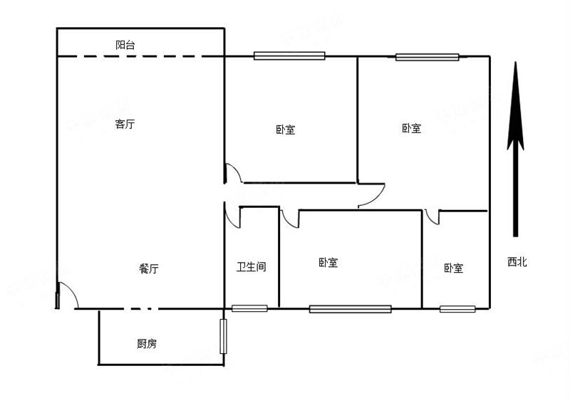 大世紀花園,地鐵口學位房,滿二無稅,低首付採光好