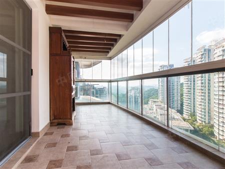 看山景,厅出超大观景阳台,满两年费用少